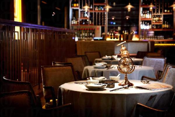 南海一號餐廳內有為數不少的航海飾品。(照片來源:南海一號) 香港